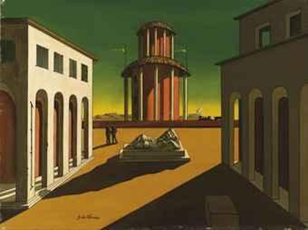 Piazza d'Italia by Giorgio de Chirico
