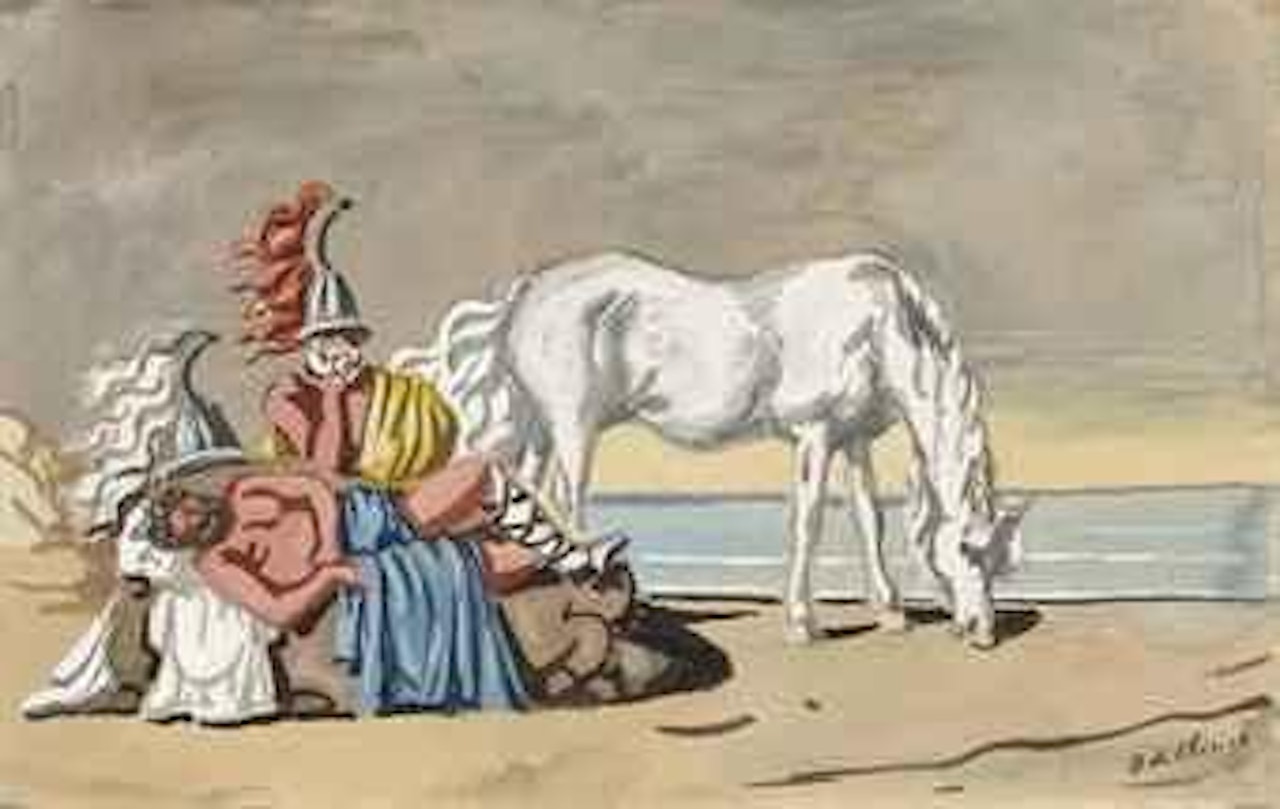 Il riposo del guerriero by Giorgio de Chirico