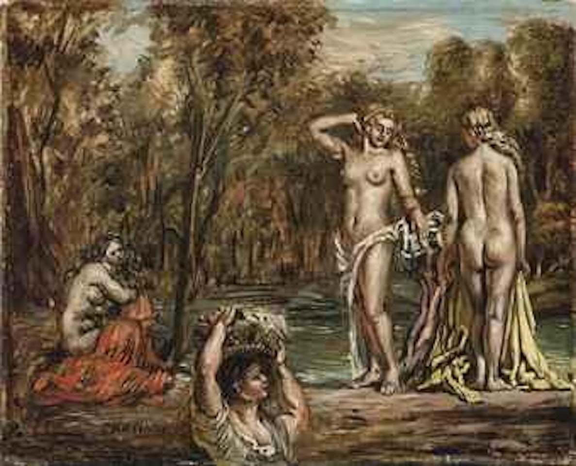 Le bagnanti by Giorgio de Chirico