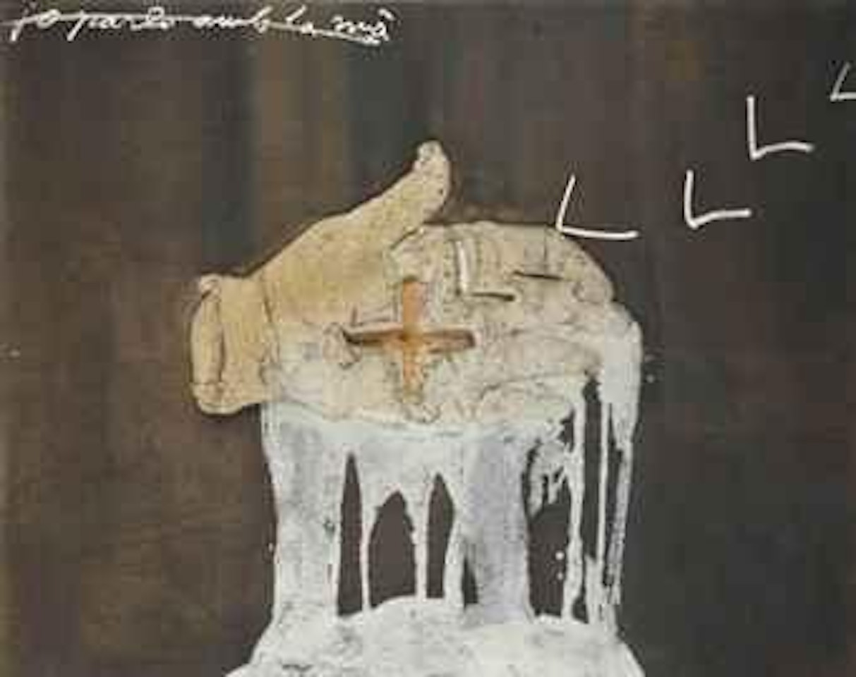 Jo parlo amb la mà by Antoni Tapies