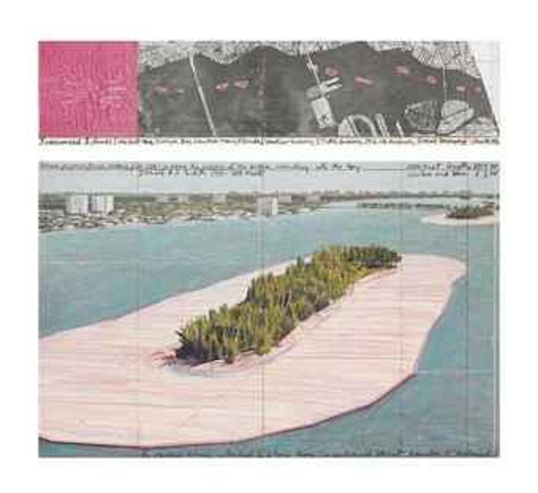 Surrounded islands (project for Biscayne Bay, Greater Miami, Florida) by Christo by Jeanne-Claude