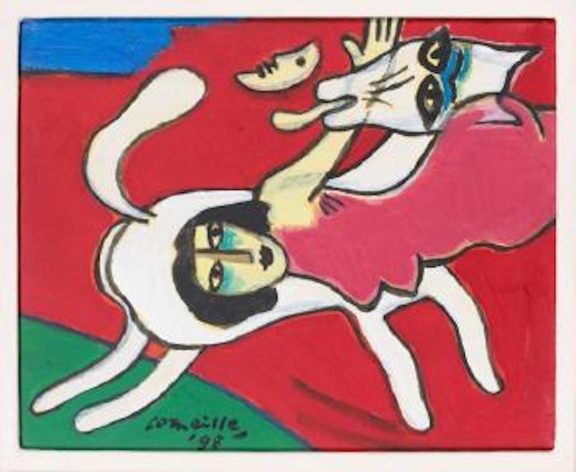 Le lévrier russe by Corneille