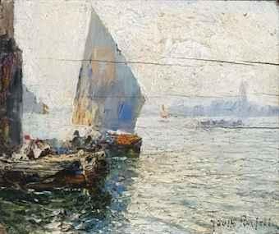 Vedute di porto by Fausto Pratella