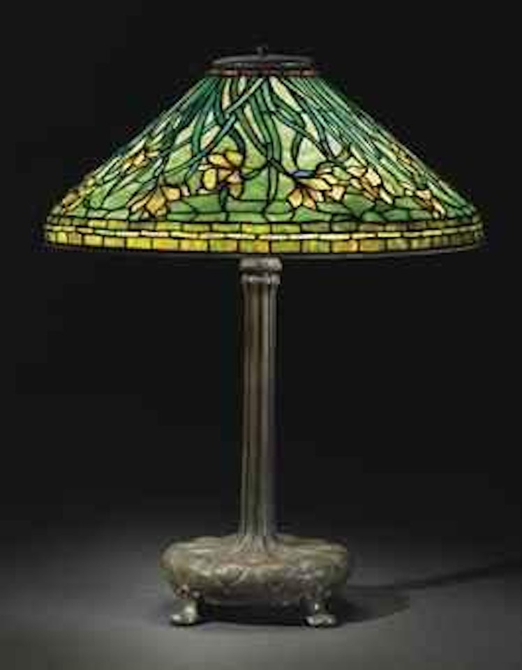 A 'Daffodil' Table Lamp by Tiffany Studios