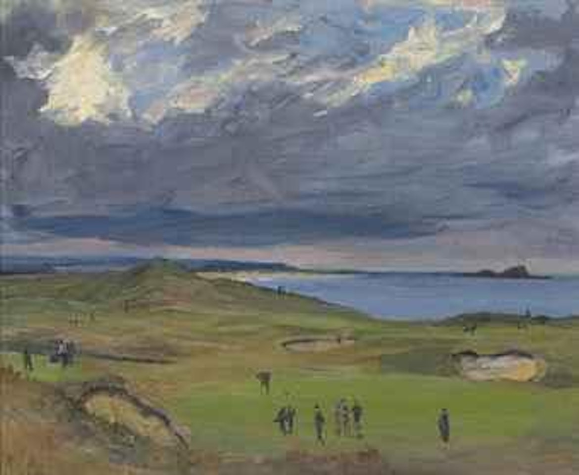 The Golf Links, North Berwick by John Lavery