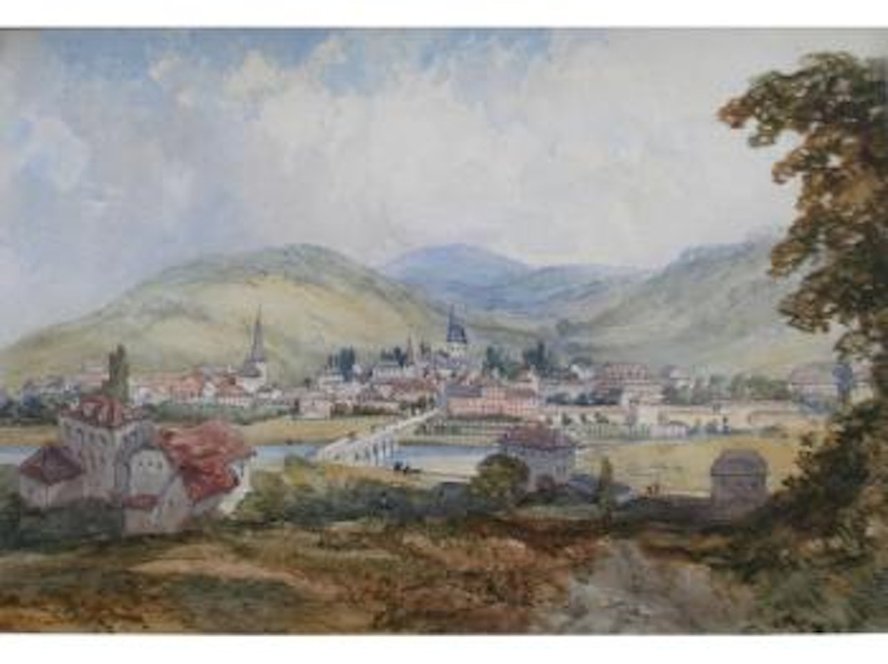Ischel, Austria by William Callow
