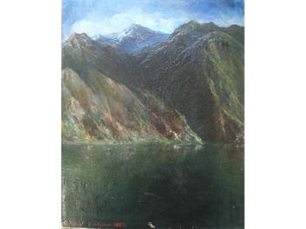 Lac Leman, Switzerland by Peder Mork Monsted