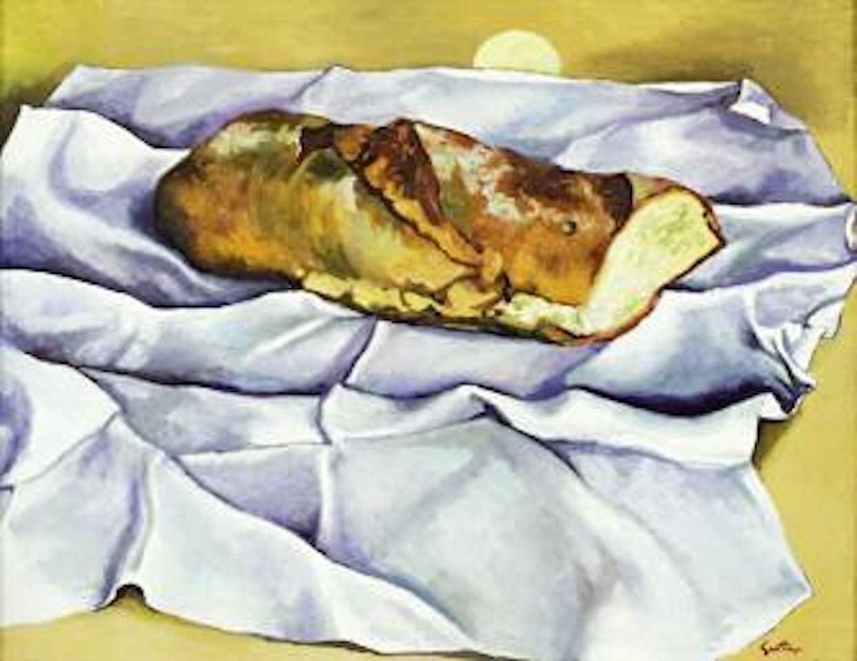 Pane e sole nascente by Renato Guttuso