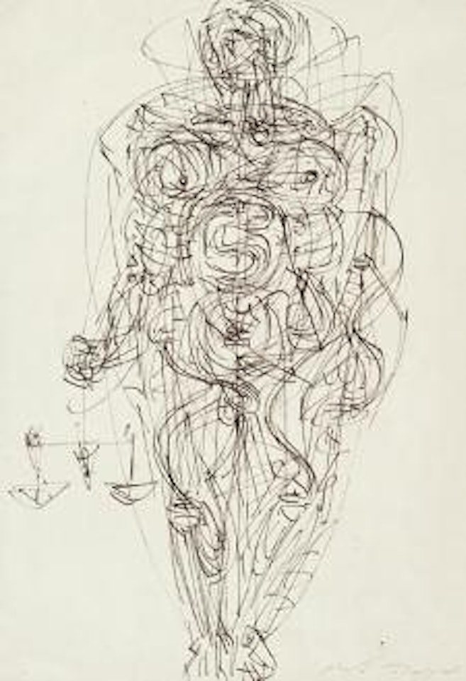 Figure à la balance by André Masson