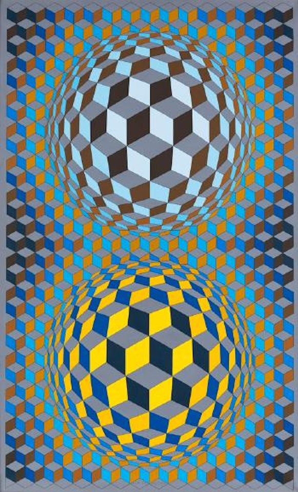 Oet-Oet by Victor Vasarely
