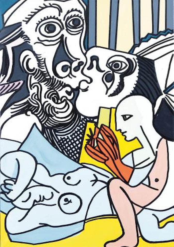 Omaggio all'amico Pablo Picasso by Erro