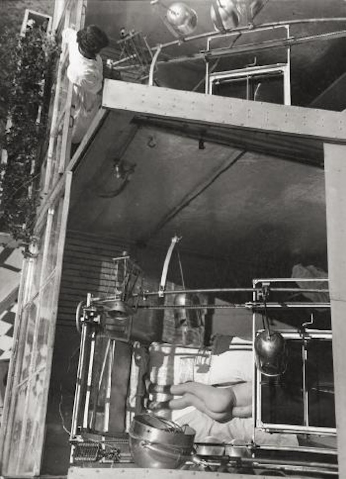 Ohne Titel (solarium, Aix-les-Bains) by André Kertész