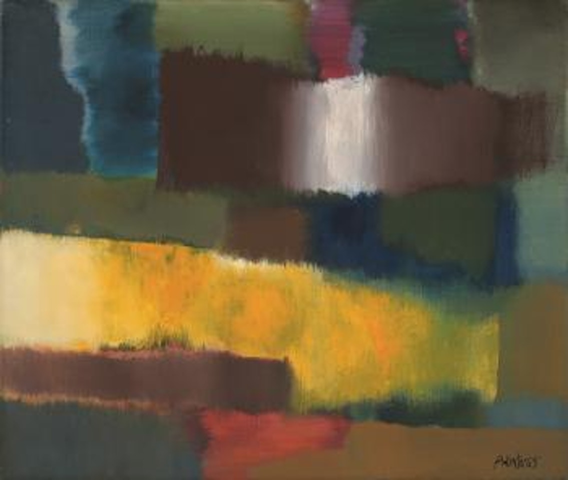 Mit Rot und Gelb by Fritz Winter