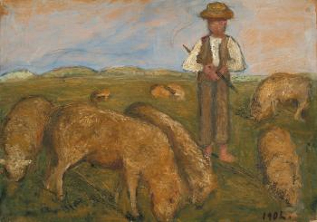 Schafhirte by Paula Modersohn-Becker