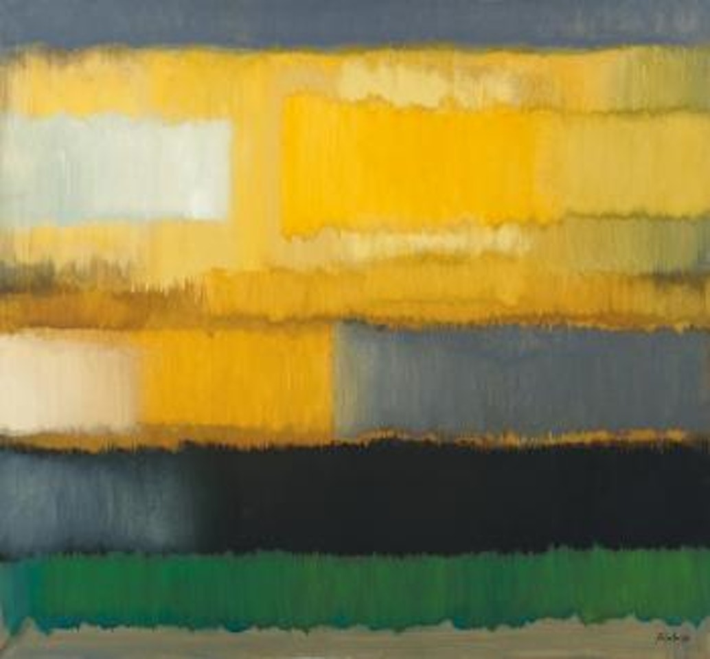 Schwarz und Gelb by Fritz Winter