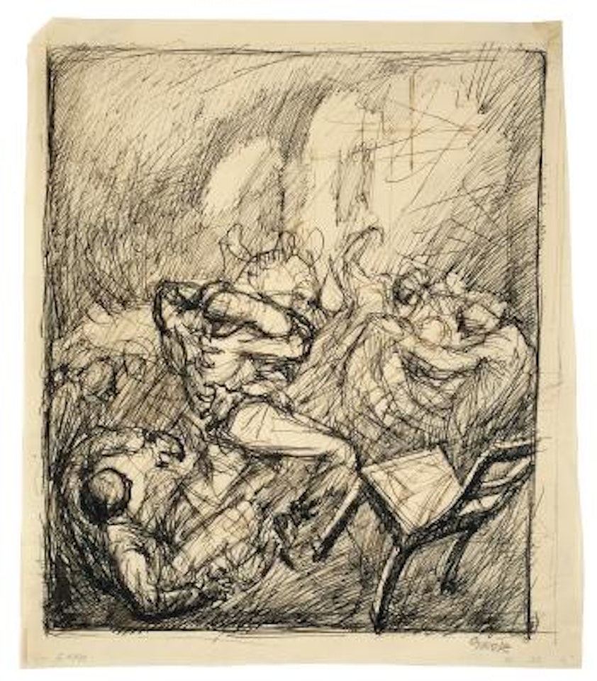 Schlägerei by George Grosz