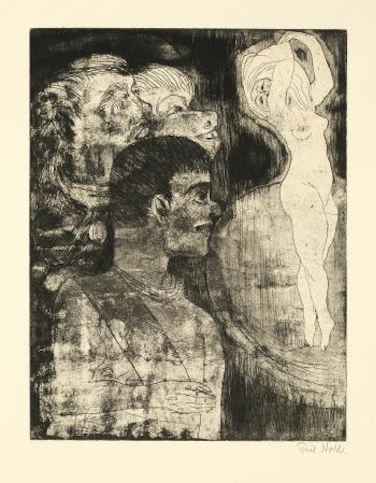 Tänzerin by Emil Nolde