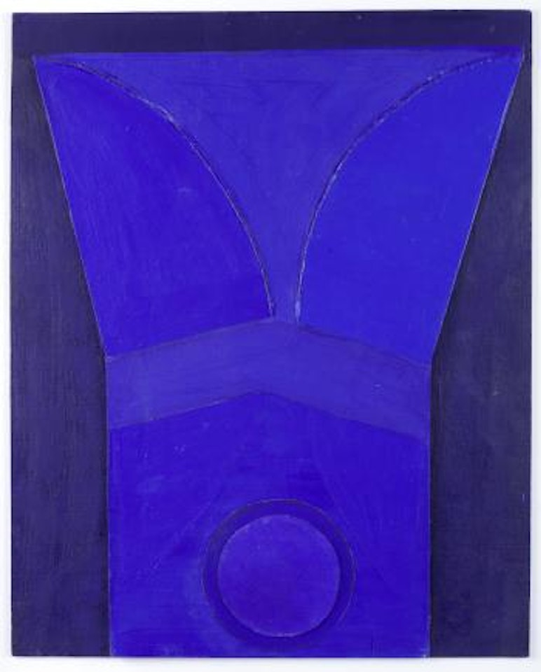 Blue, Navy by Terry Frost