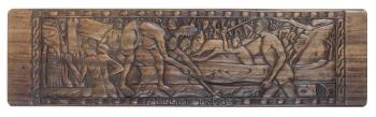 Felling trees by Ben Enwonwu