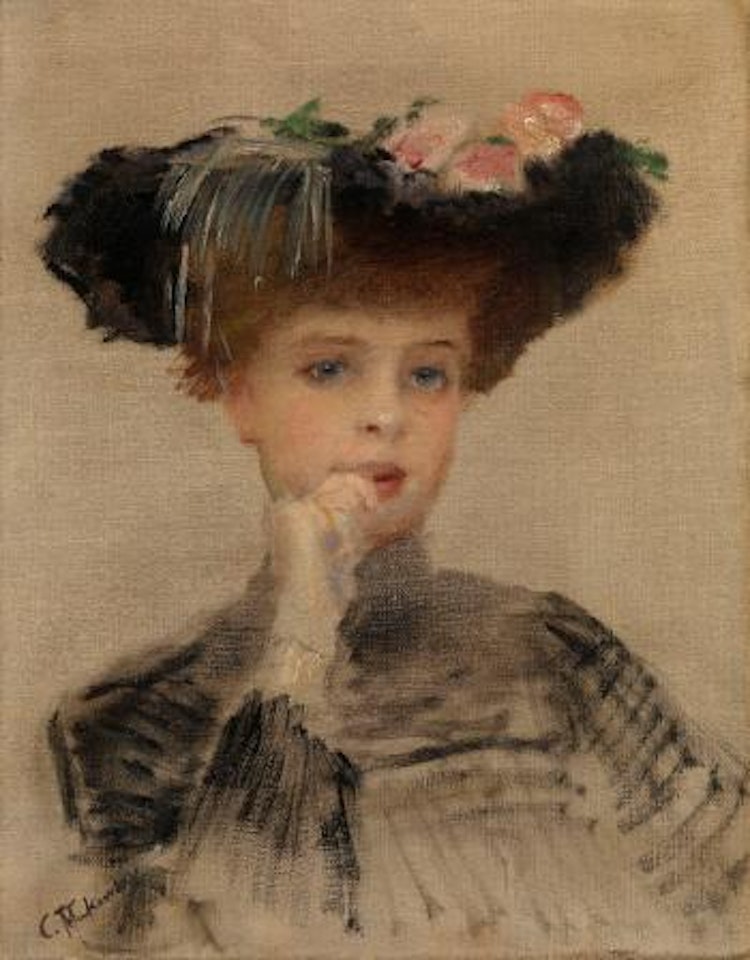 La Parisienne by Konstantin Makovsky