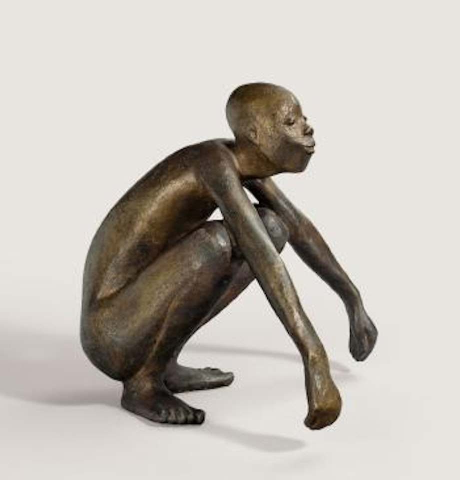 Hockender Neger by Gerhard Marcks