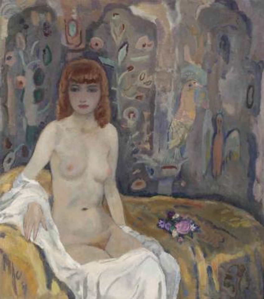 Nude on a sofa by Jan Sluyters
