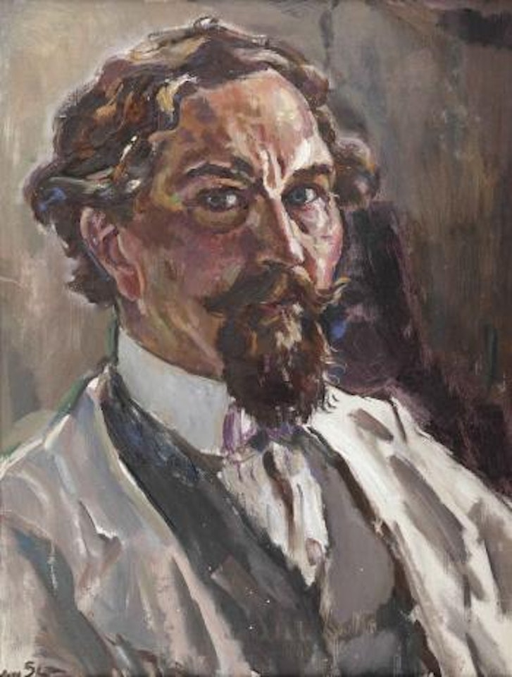 Portrait of dr H van der Vuurst de Vries by Jan Sluyters
