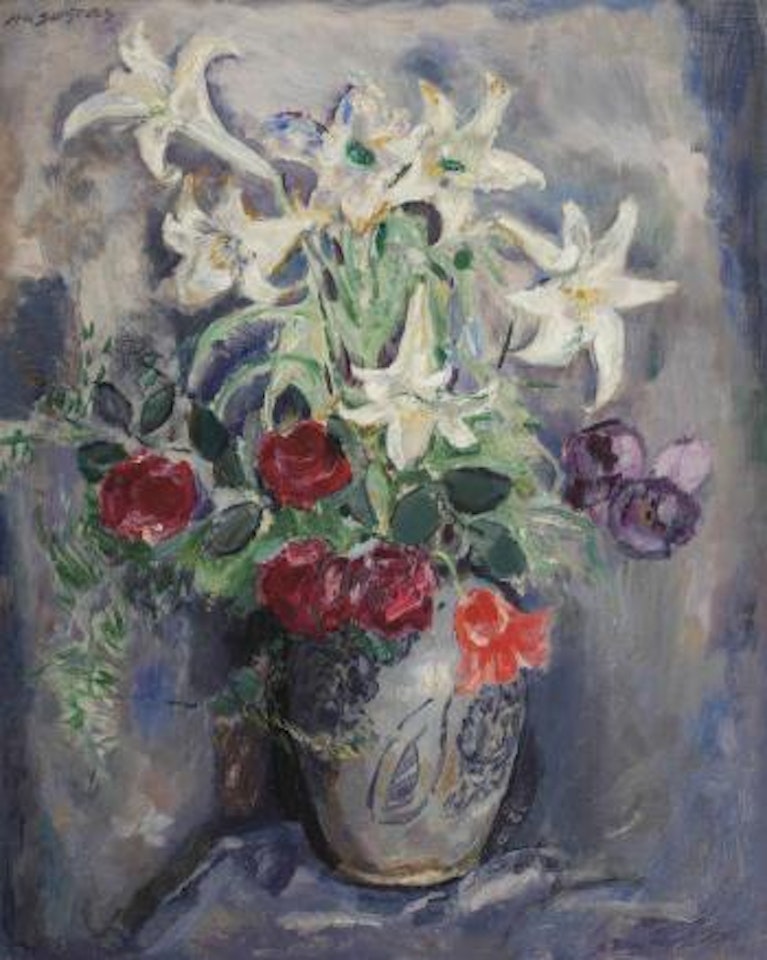 A still life with lilies by Jan Sluyters