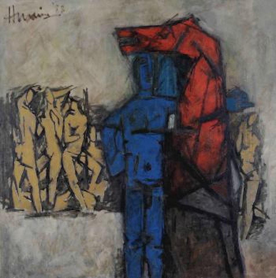 Cinq Sens by M.F. Husain