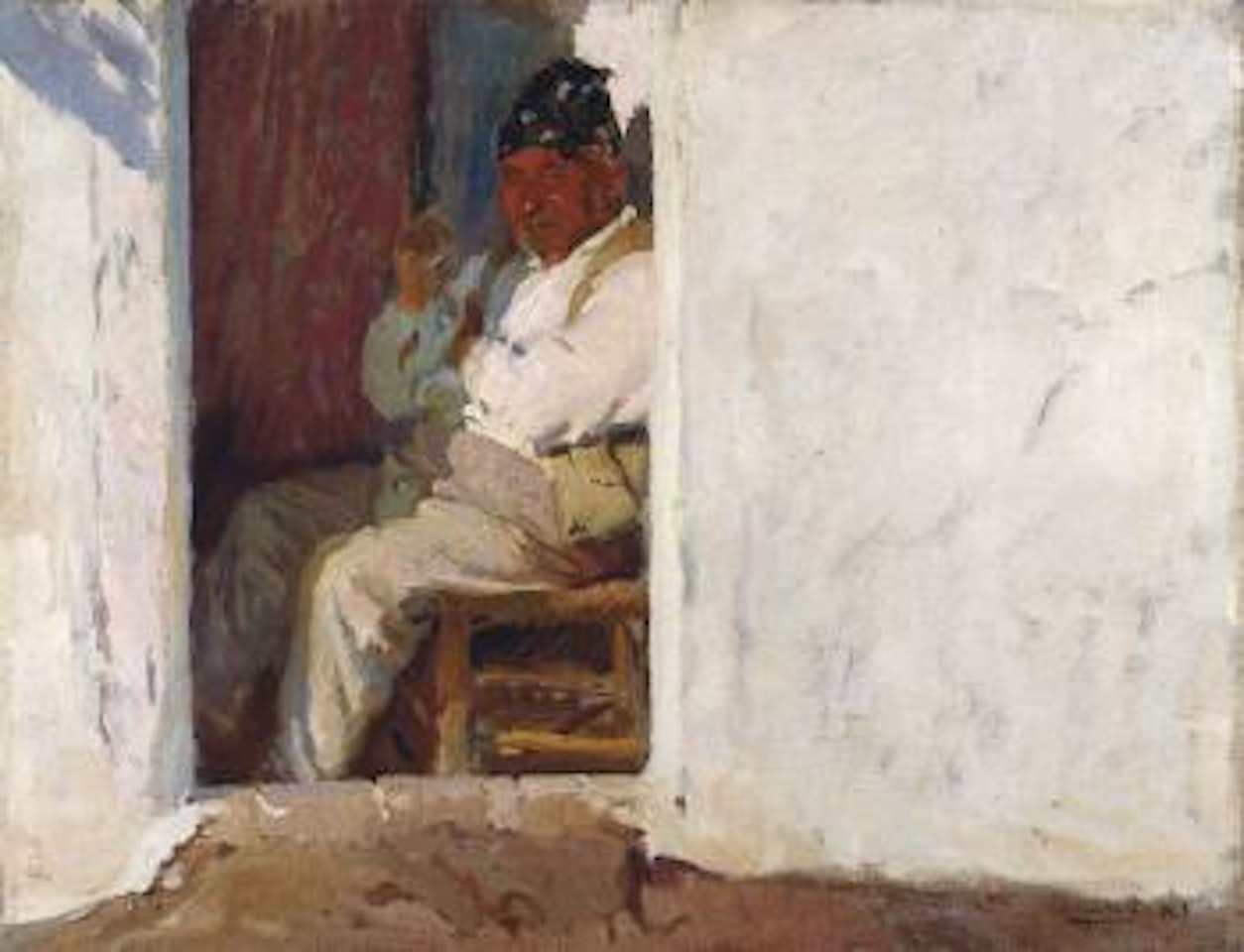 El Tío Pancha by Joaquin Sorolla Y Bastida