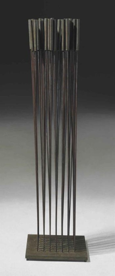 A 'Sonambient' sound sculpture by Harry Bertoia