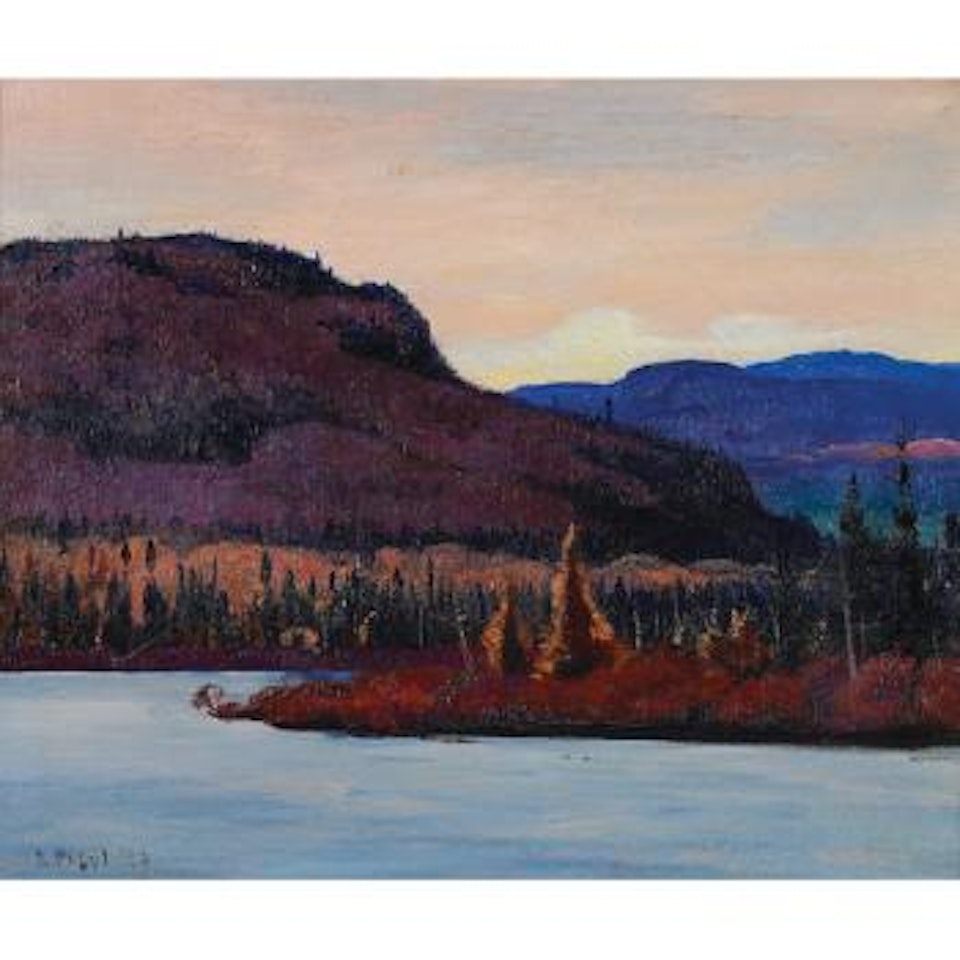 Toward evening, St. Jacques River by Robert Pilot