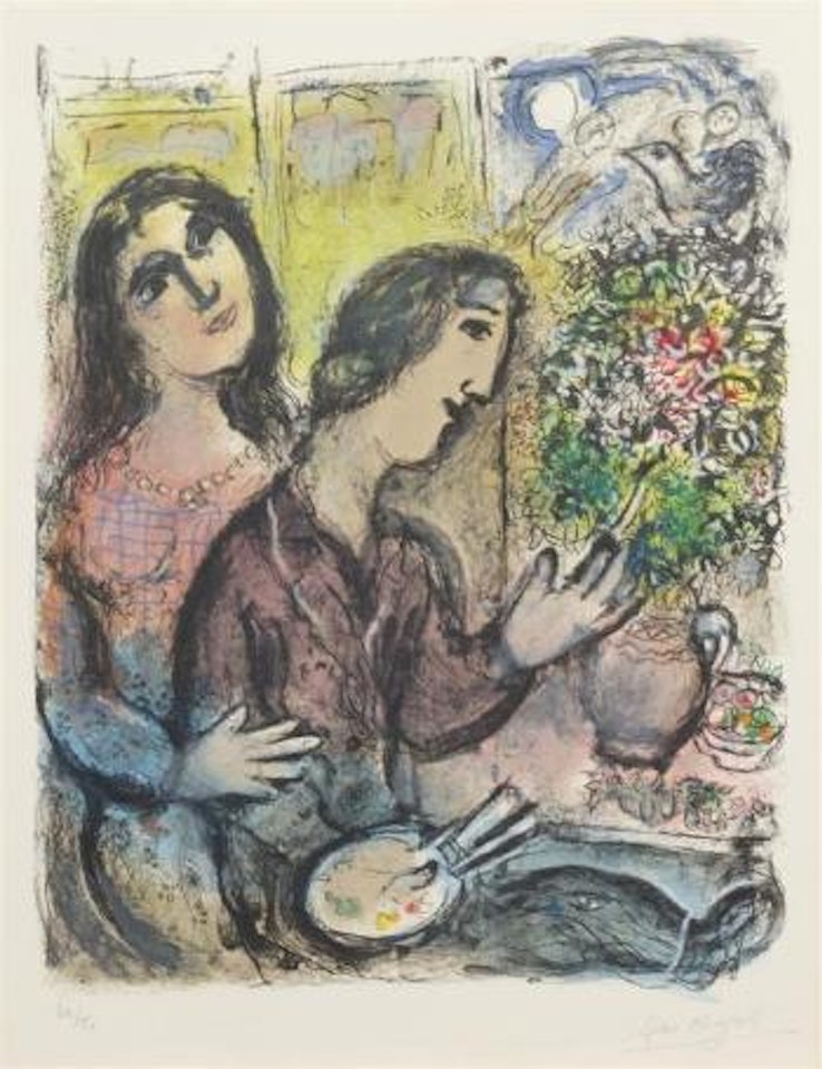 La femme du peintre by Marc Chagall