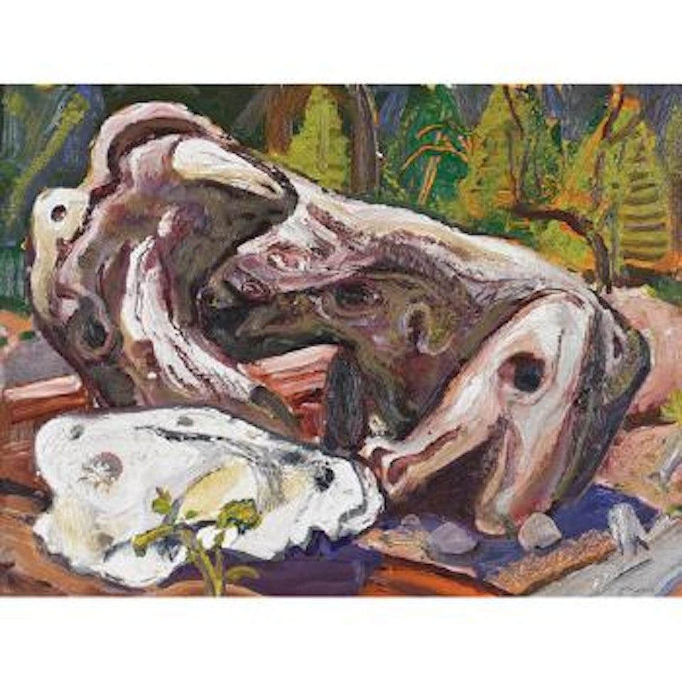 Coastal still life by Arthur Lismer