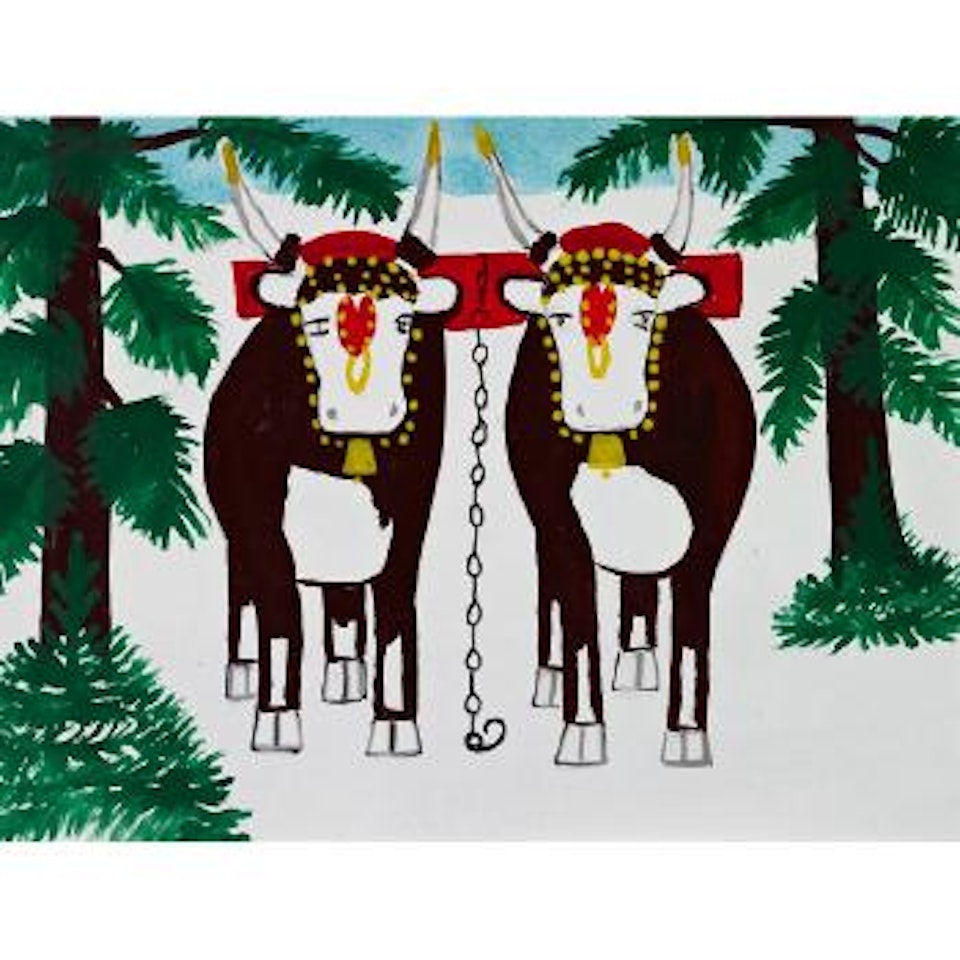 Cows by Maud Lewis