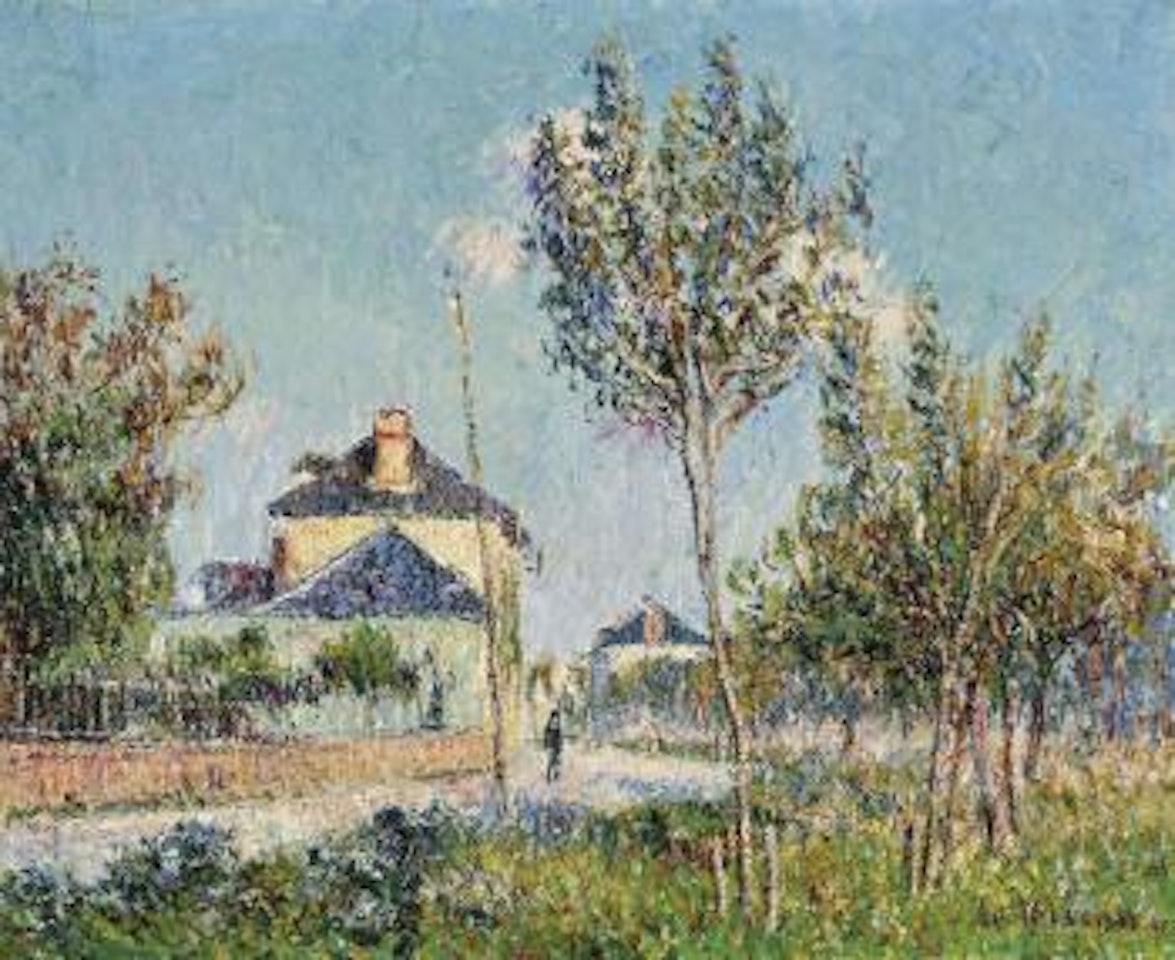 Village au Vandreauil by Gustave Loiseau