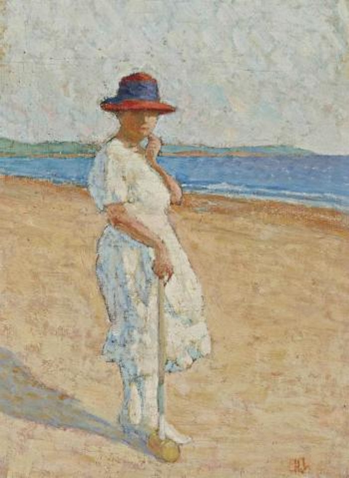 Croquet sur la plage by Henri Lebasque