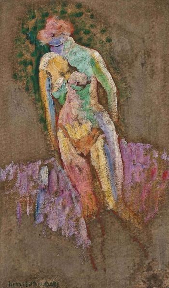 Ebauche de femme nue au soleil by Henri Edmond Cross