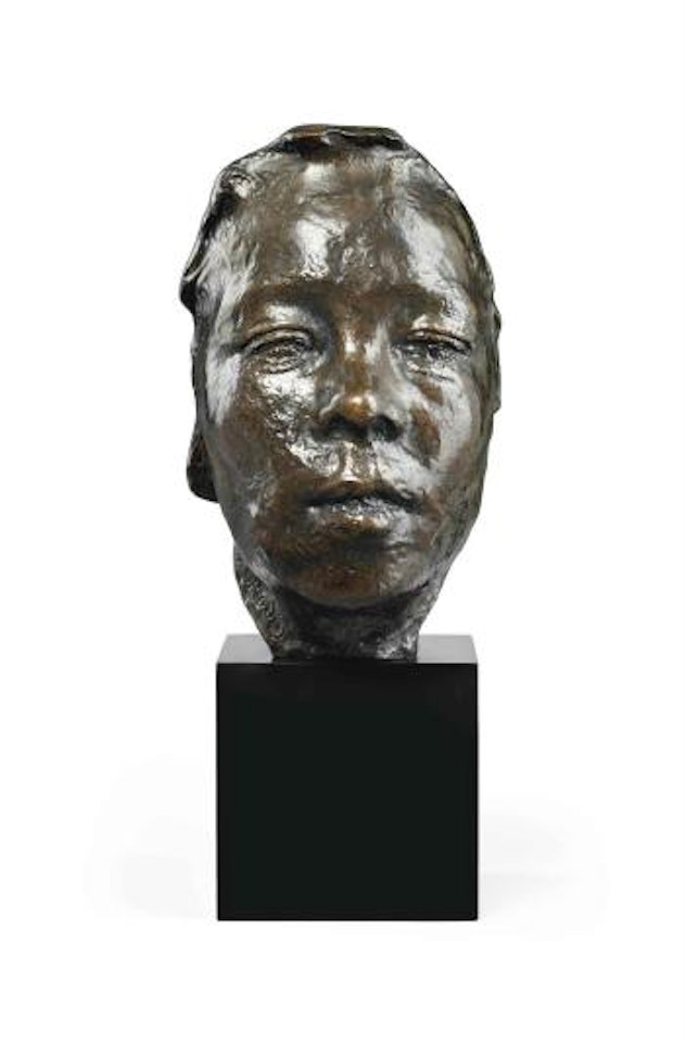 Hanako, Type E, Masque by Auguste Rodin