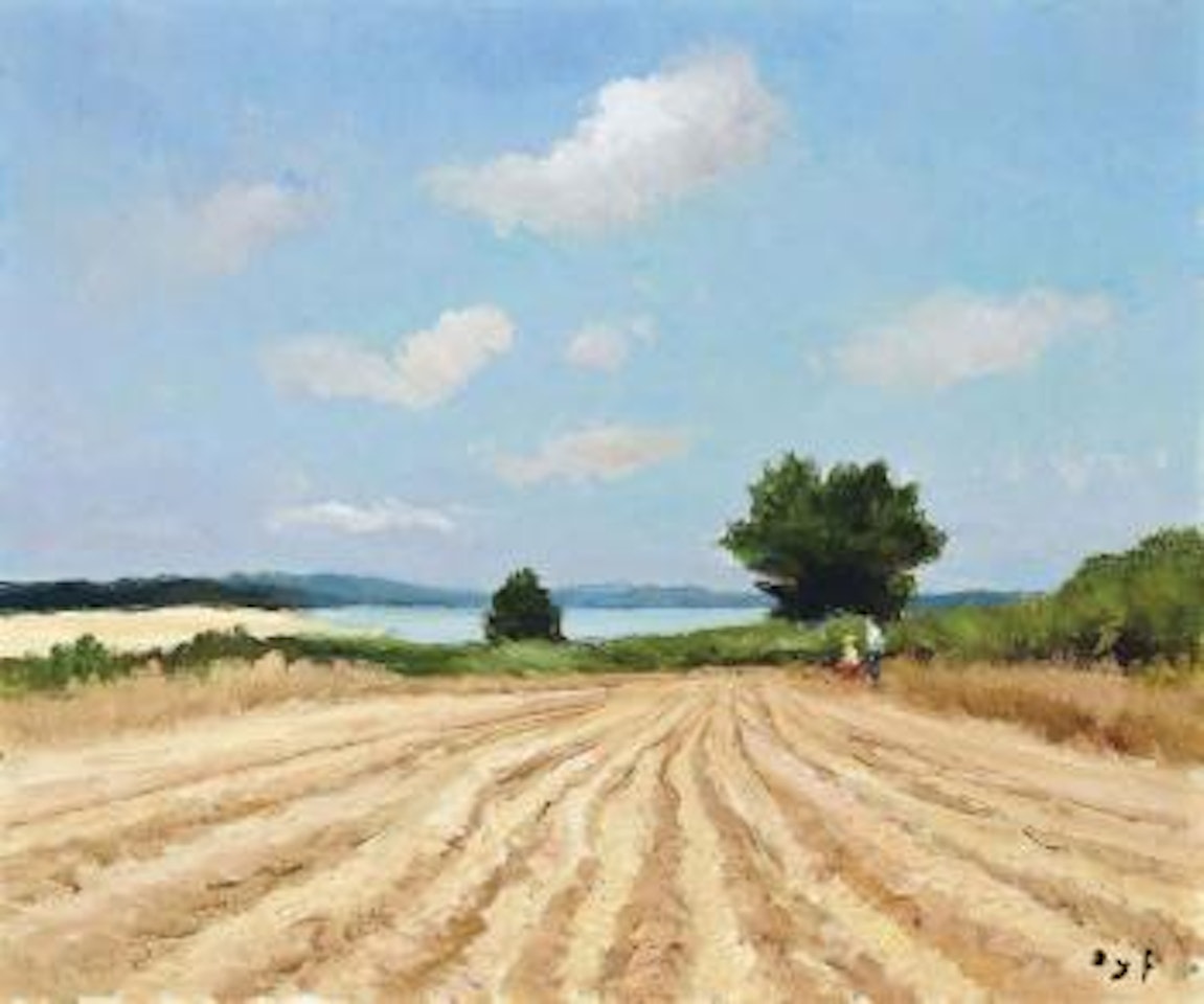 Moisson en Bretagne by Marcel Dyf