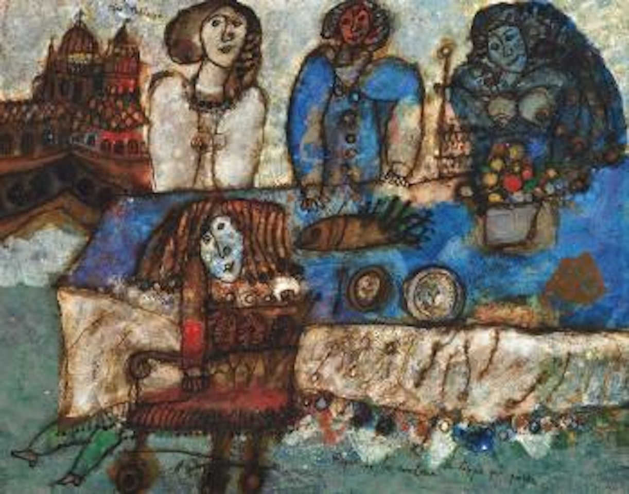 Repas de la couleur du temps qui passe by Théo Tobiasse