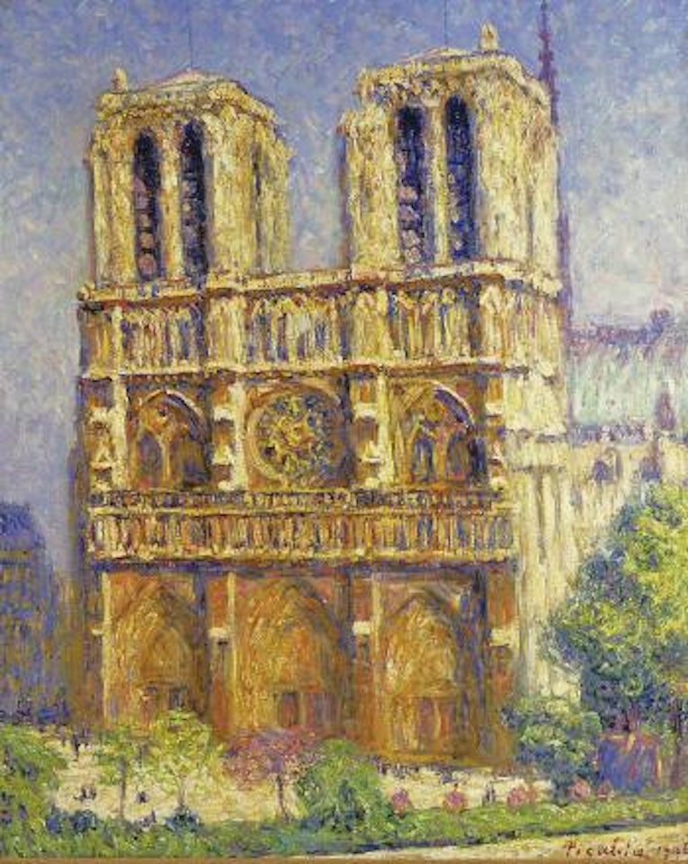 Notre Dame, le matin by Francis Picabia