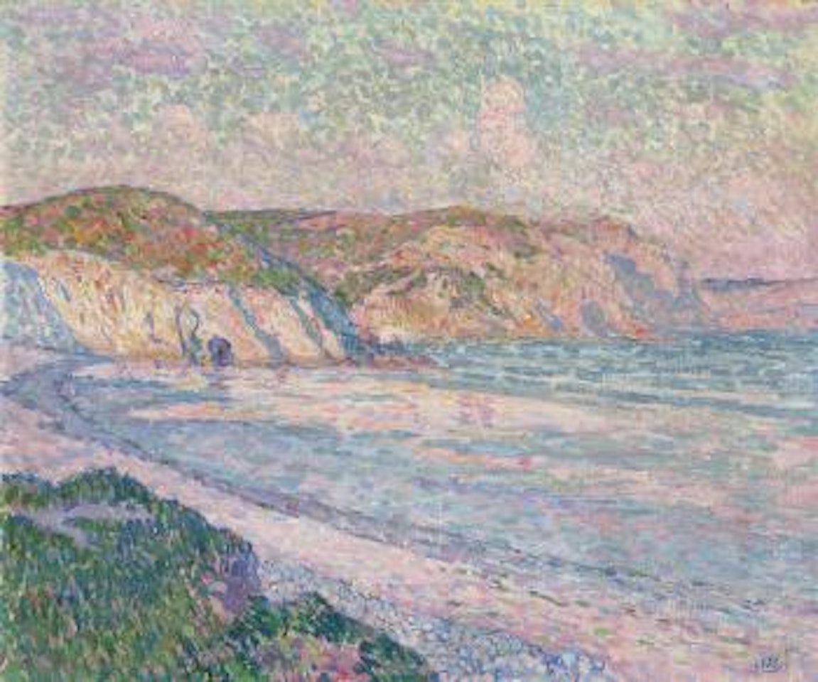 Plage à Morgat by Theo van Rysselberghe