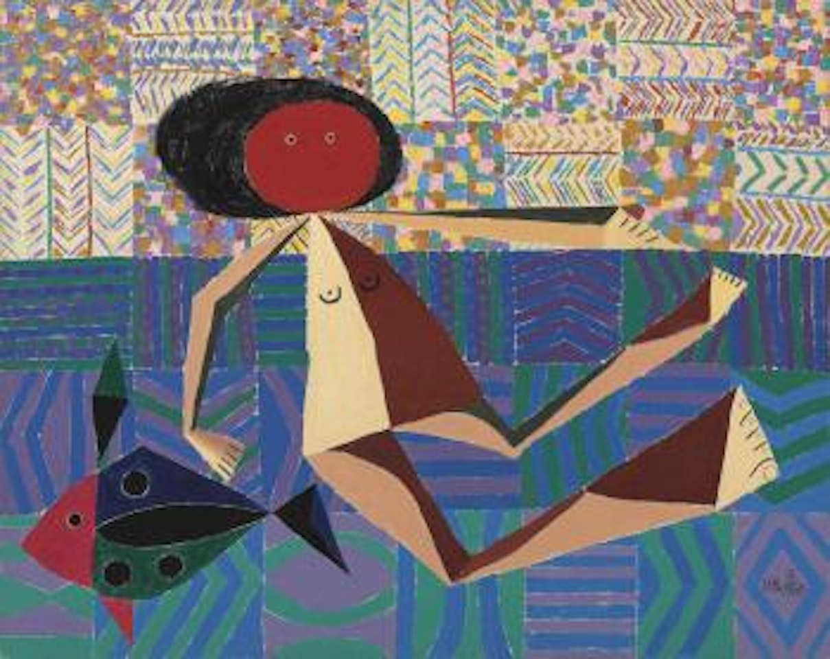 Nageuse crépusculaire by Victor Brauner