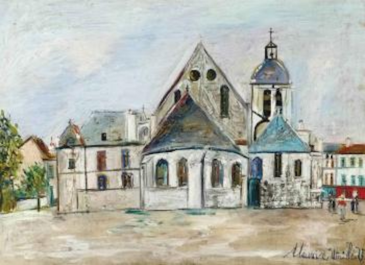 L'Eglise de Pontoise by Maurice Utrillo