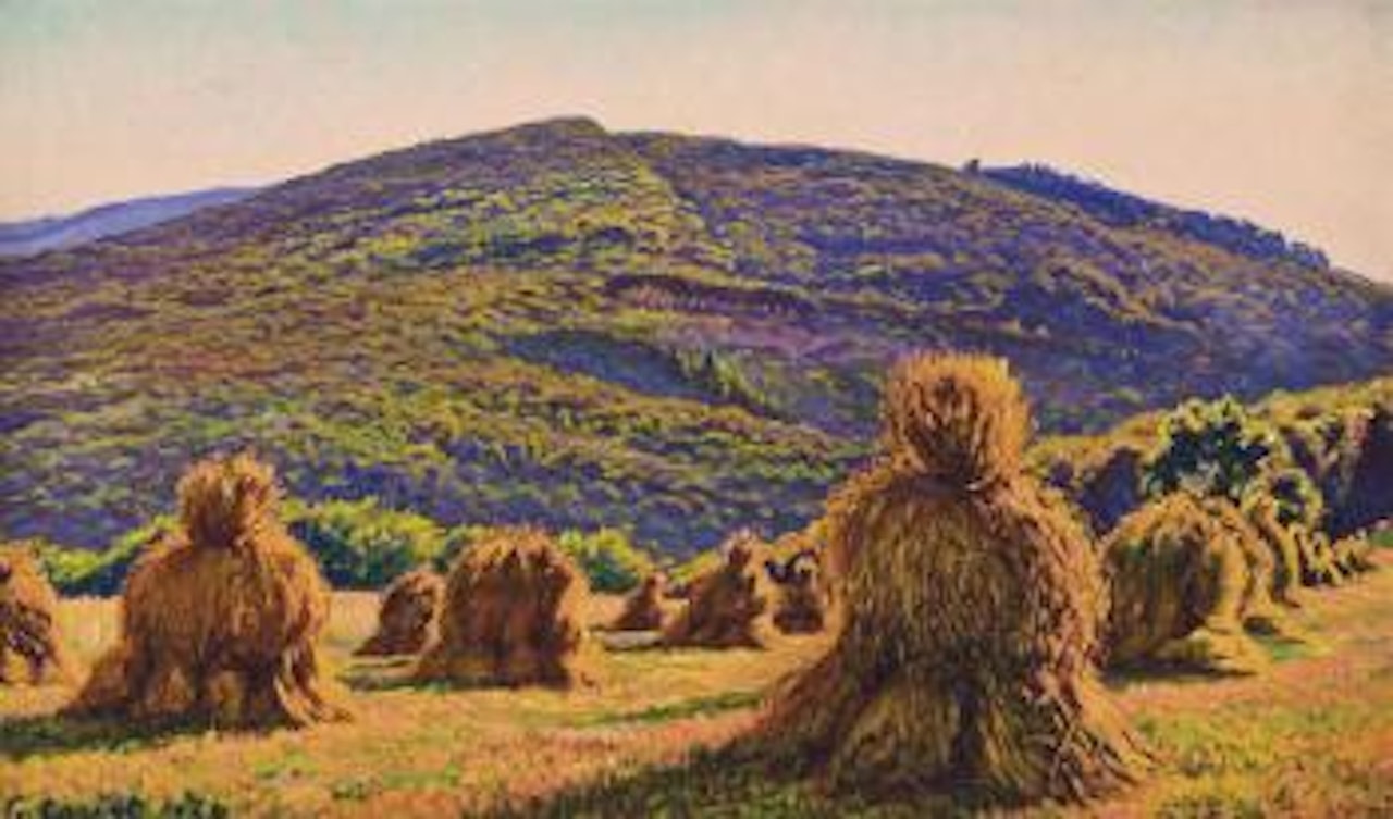 Les meules by Gustave Cariot