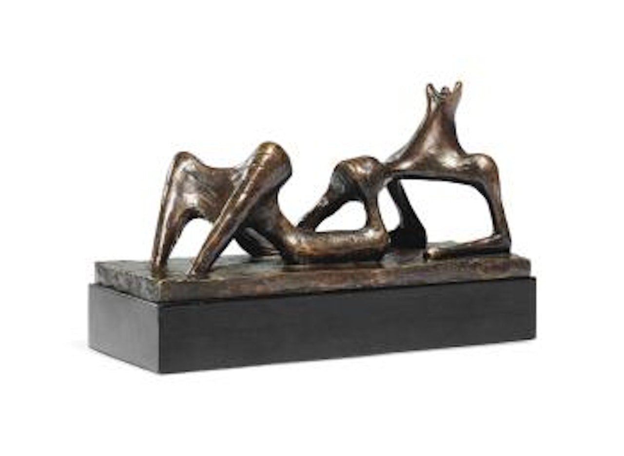 Small Maquette No. 2 For Reclining Figure by Henry Moore