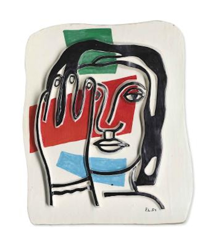 Figure Polychrome by Fernand Leger