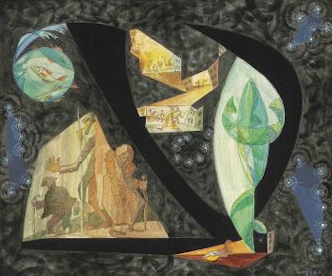 Grande ourse, petite ourse, cassiopée, le scorpion by Leopold Survage