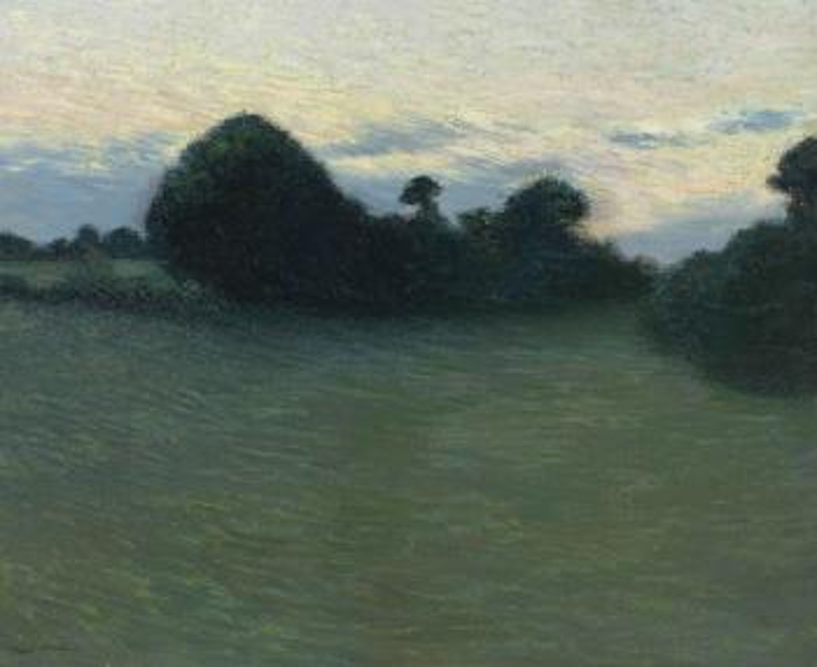 Paysage, crépuscule by Henri Jean Guillaume Martin